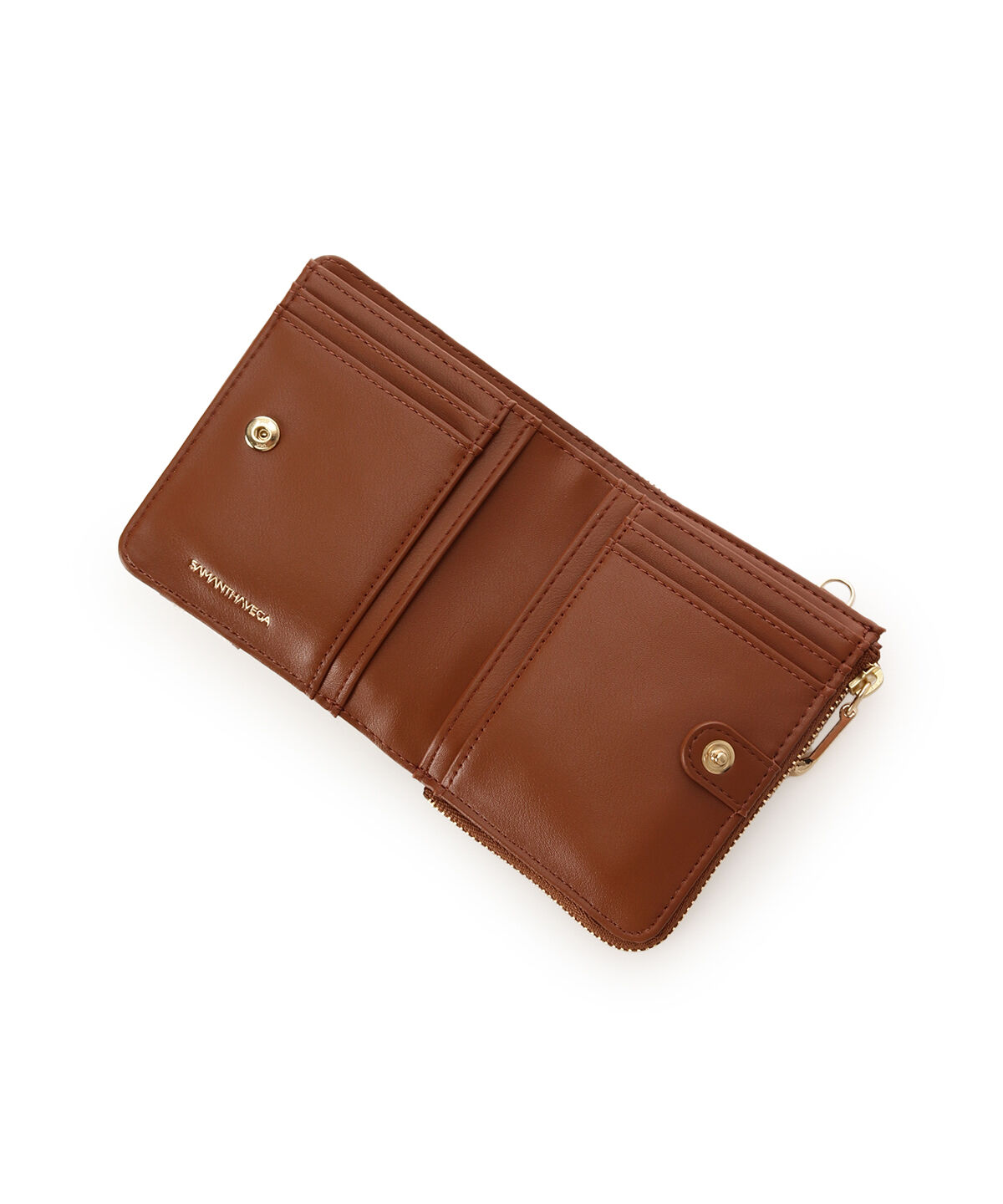 Samantha Vega「ロゴテープ折財布」|財布|