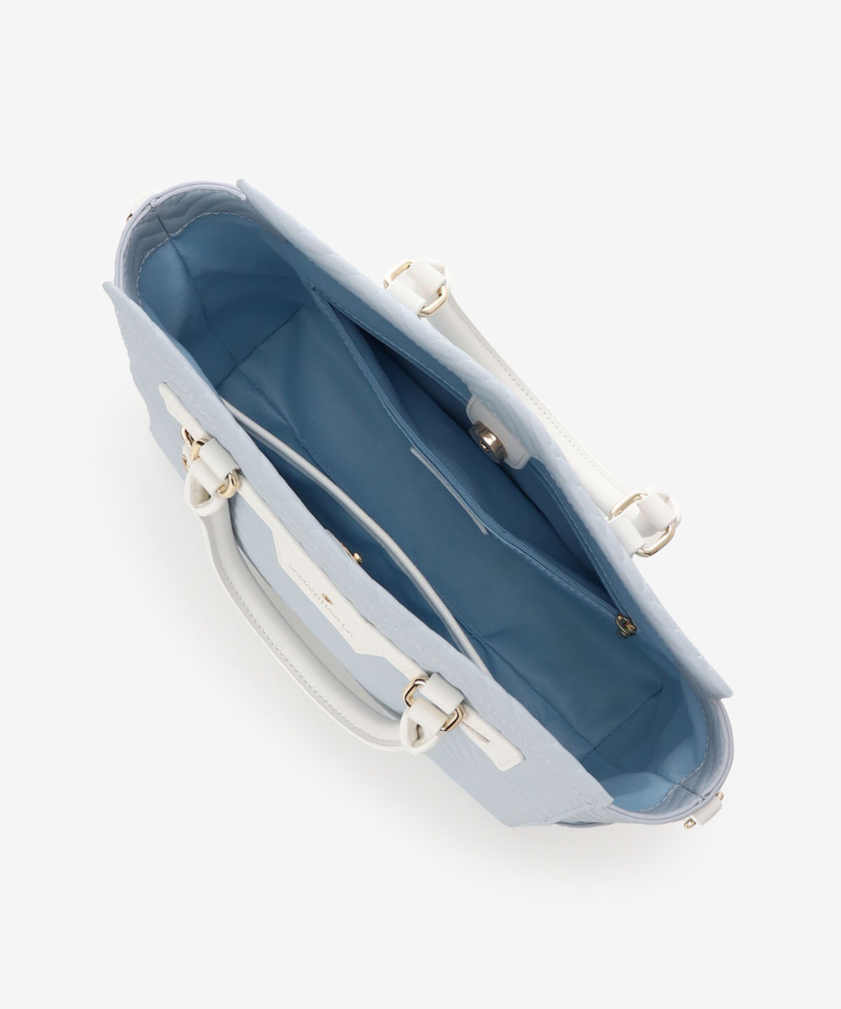 Samantha Vega「■オンラインショップ＆一部店舗限定■バイカラーBOXハンドバッグ」|ハンドバッグ|