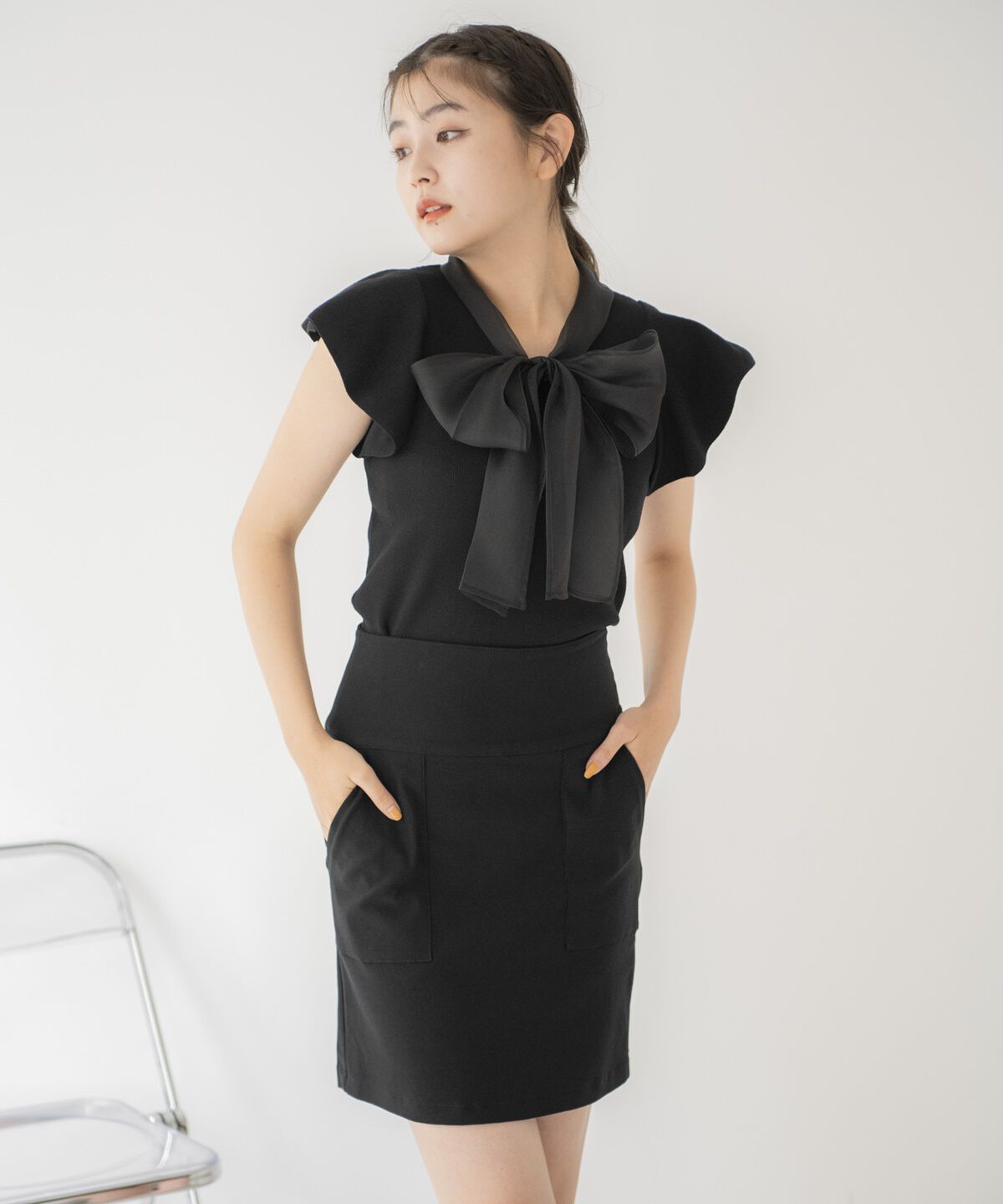 REDYAZEL「ストレッチタイトミニスカート」|タイト|