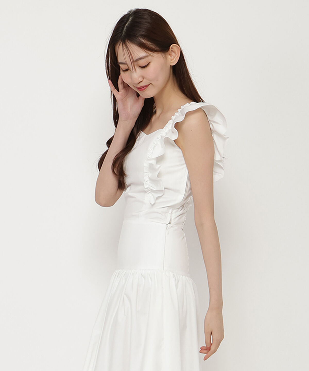 REDYAZEL「ギャザーショートブラウス」|シャツ・ブラウス|