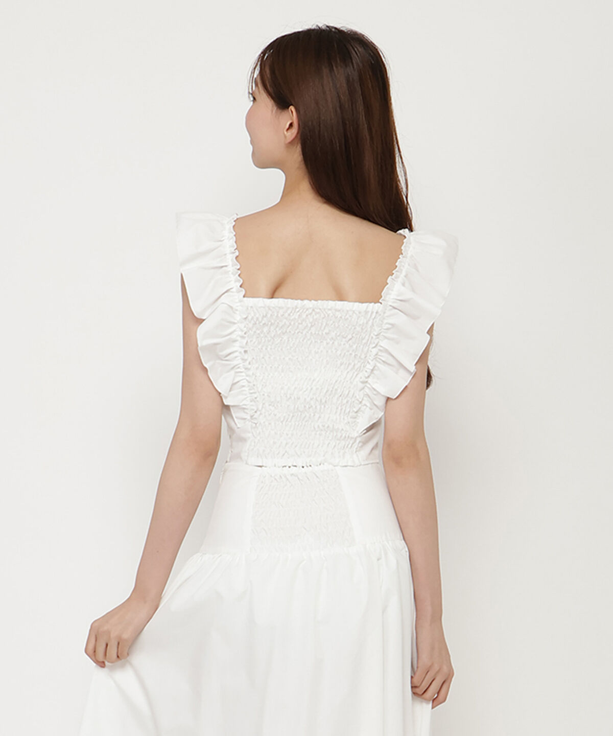 REDYAZEL「ギャザーショートブラウス」|シャツ・ブラウス|