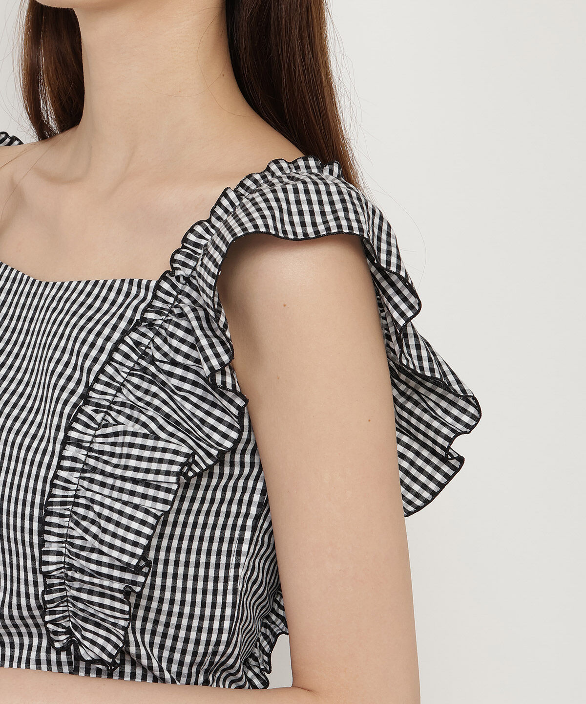 REDYAZEL「ギャザーショートブラウス」|シャツ・ブラウス|