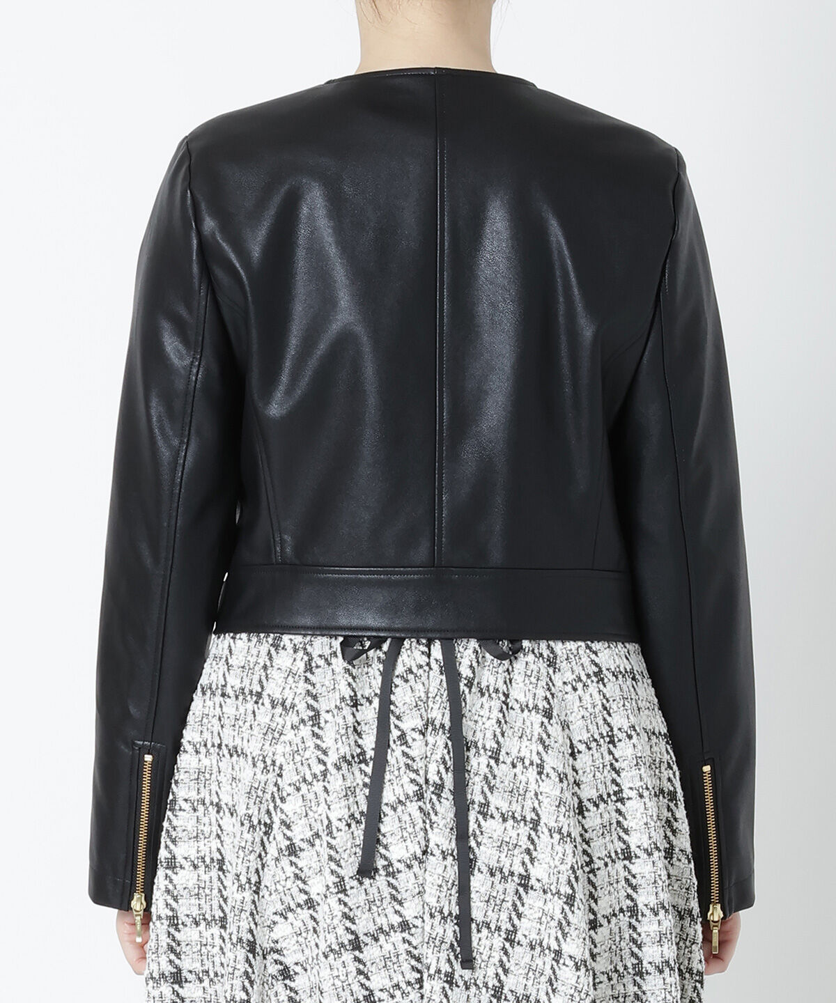 WILLSELECTION「ノーカラーライダースジャケット」|ライダースジャケット|