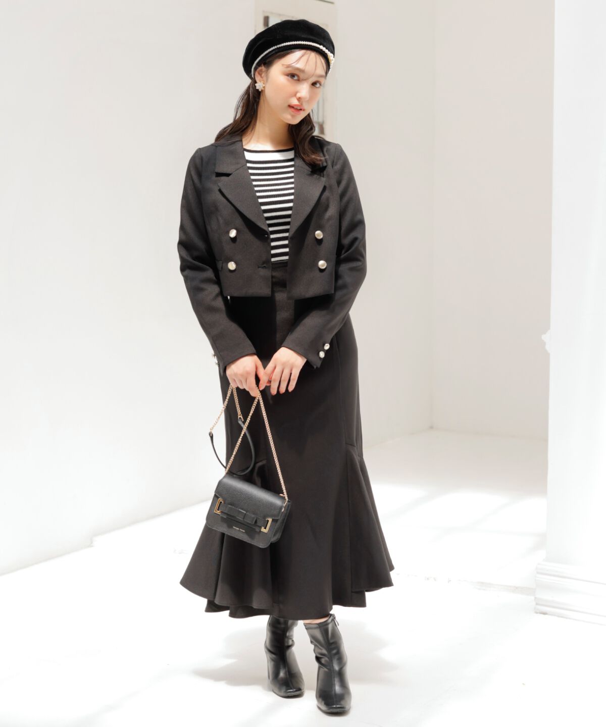 WILLSELECTION「ボリュームマーメイドスカート」|フレア|