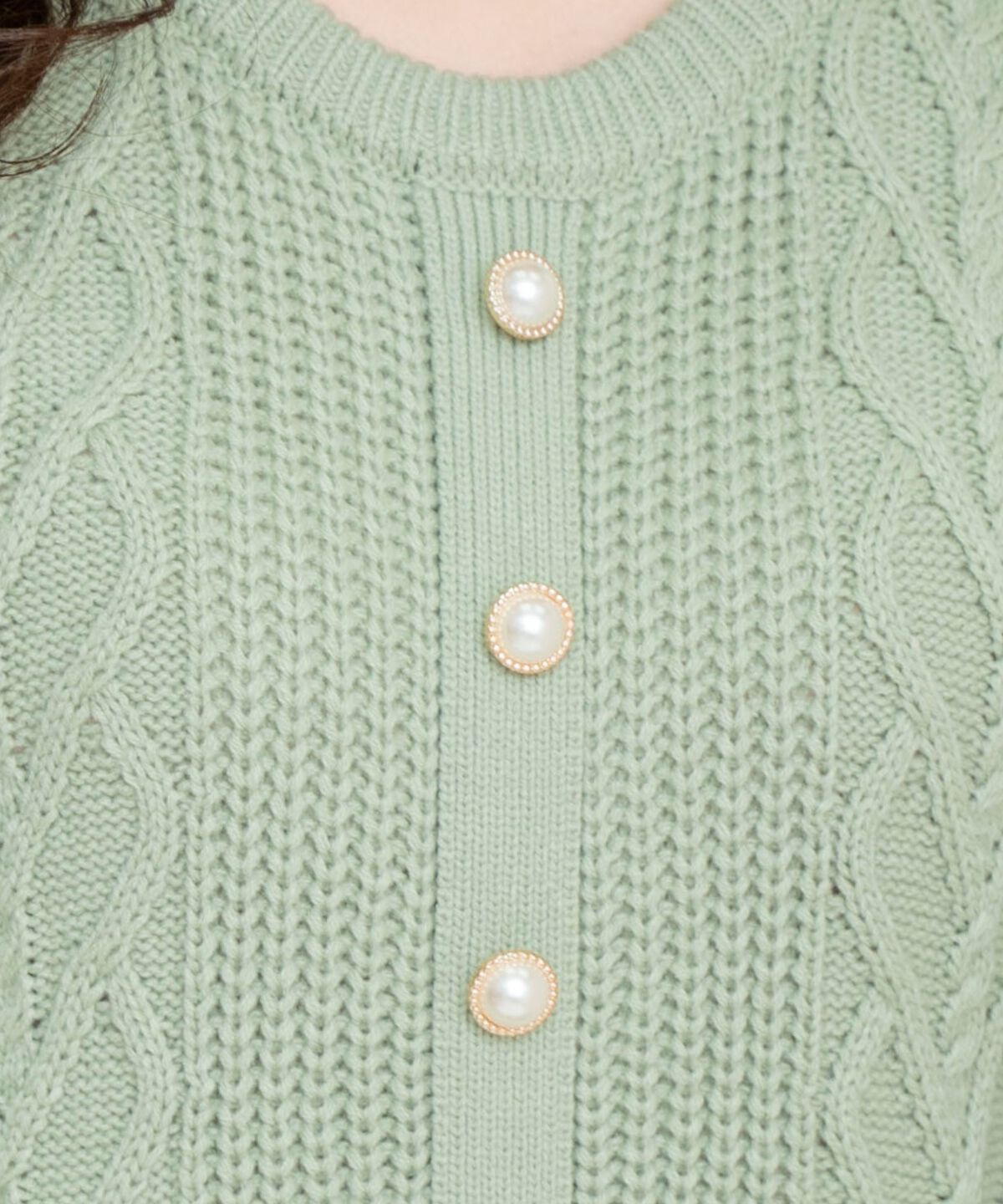 WILLSELECTION「ハートケーブルニットワンピース」|ワンピース|