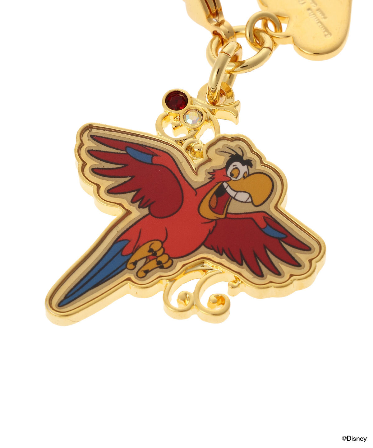 Samantha Thavasa Petit Choice「「ディズニーヴィランズ」コレクション ファスナーチャーム「イアーゴ」」|チャーム・キーホルダー|