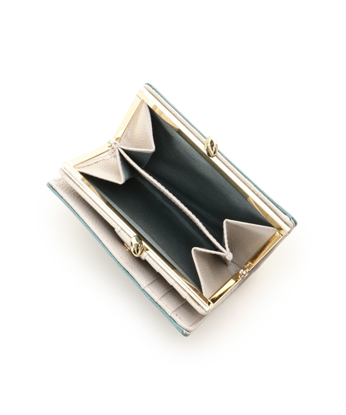 Samantha Thavasa Petit Choice「バイカラー 口金折財布」|財布|