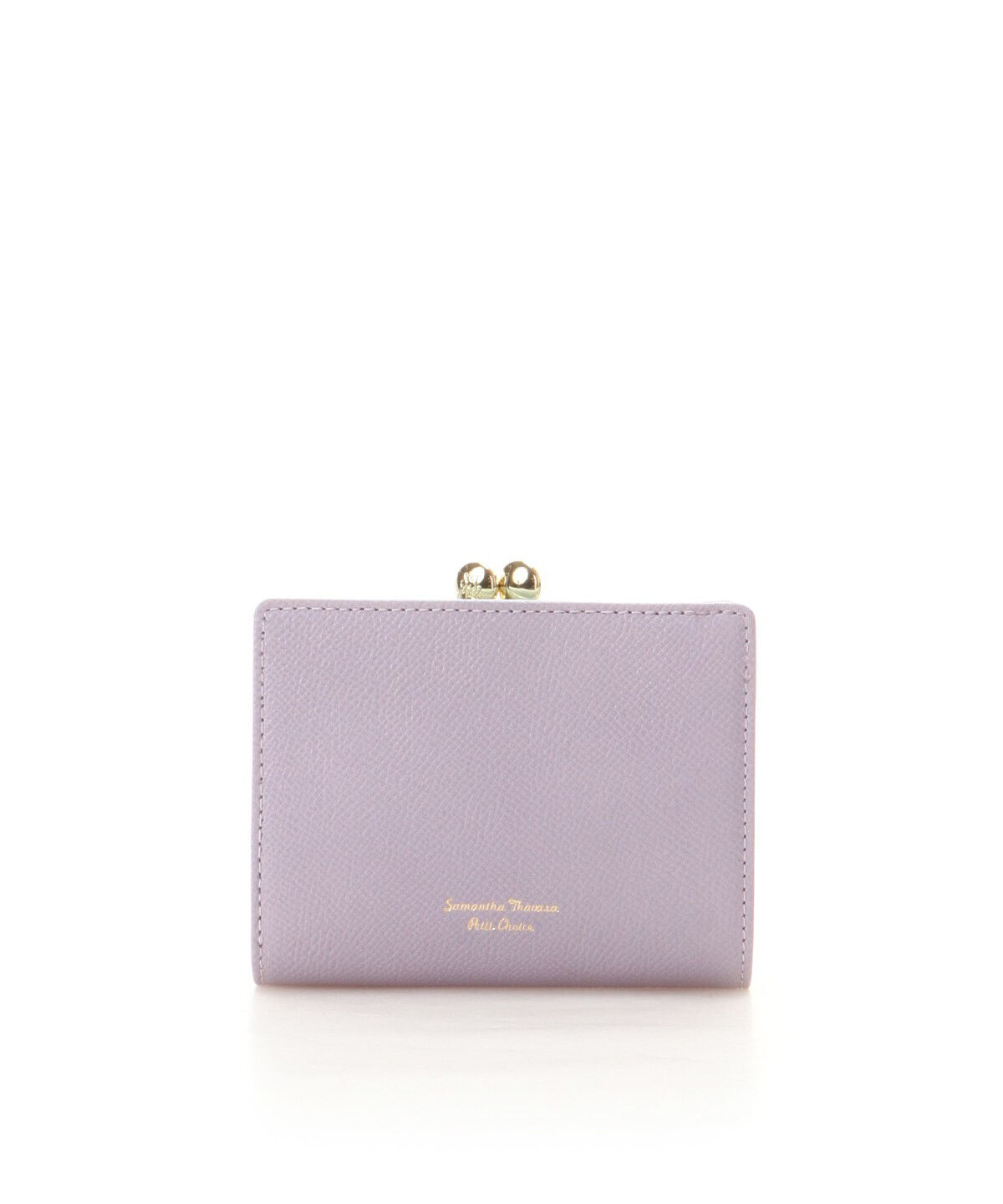 Samantha Thavasa Petit Choice「バイカラー 口金折財布」|財布|ラベンダー