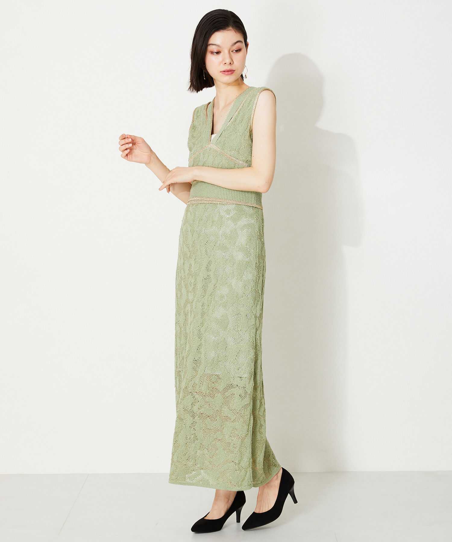 ORiental TRaffic「【跳べるパンプス/シリーズ累計１５０万足突破】 ポインテッドトゥ ヒール パンプス /R-3201 クッション」|パンプス|