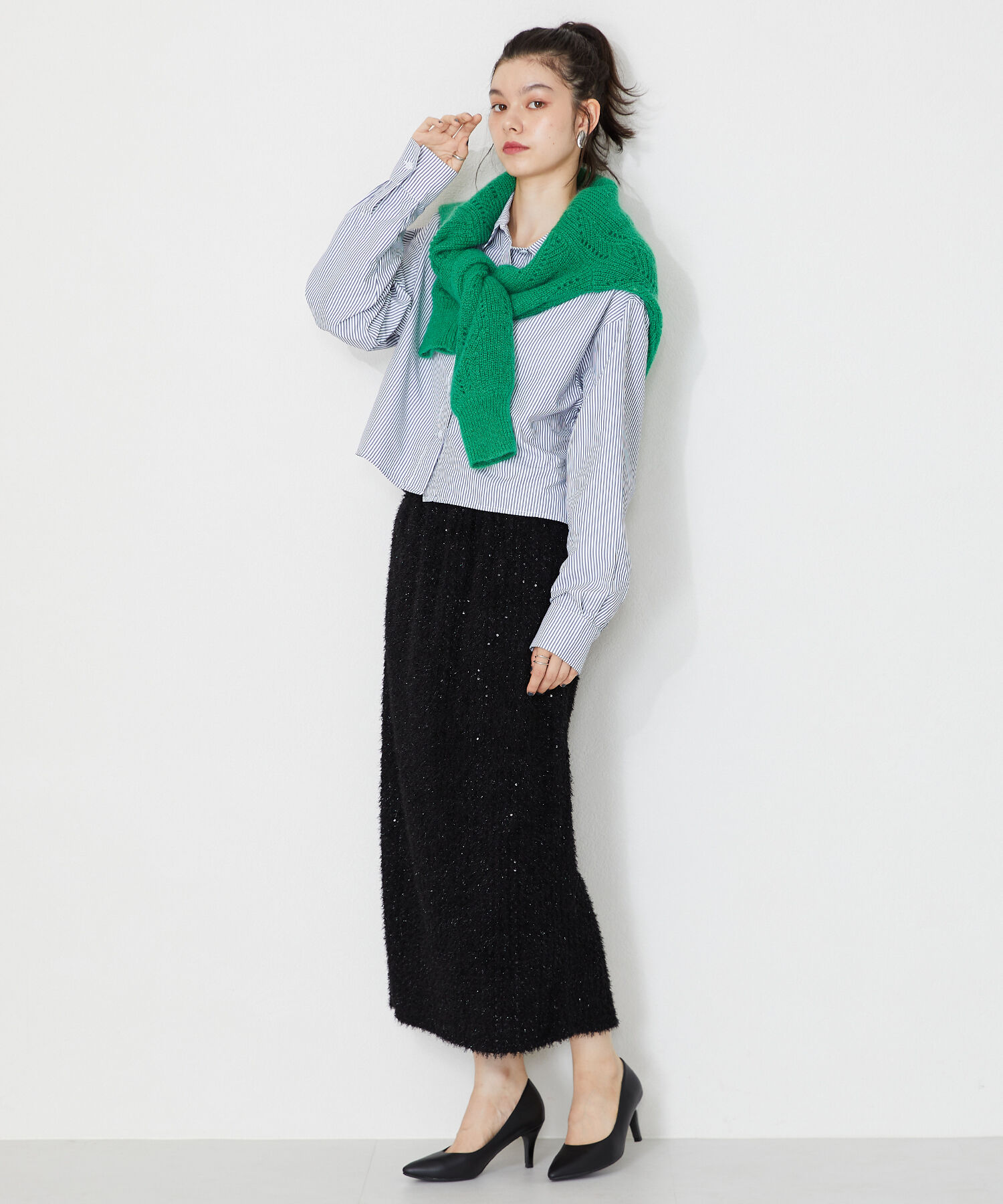 ORiental TRaffic「【跳べるパンプス/シリーズ累計１５０万足突破】 ポインテッドトゥ ヒール パンプス /R-3201 クッション」|パンプス|