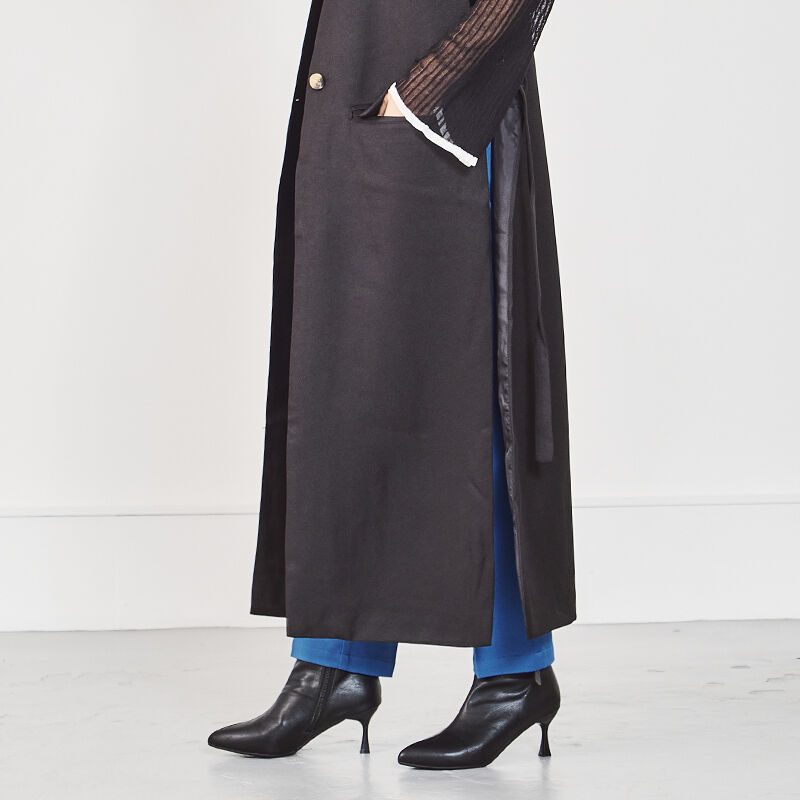 ORiental TRaffic「【EC限定】ソフトレザーサイドリボンブーツ/25403」|ショートブーツ|