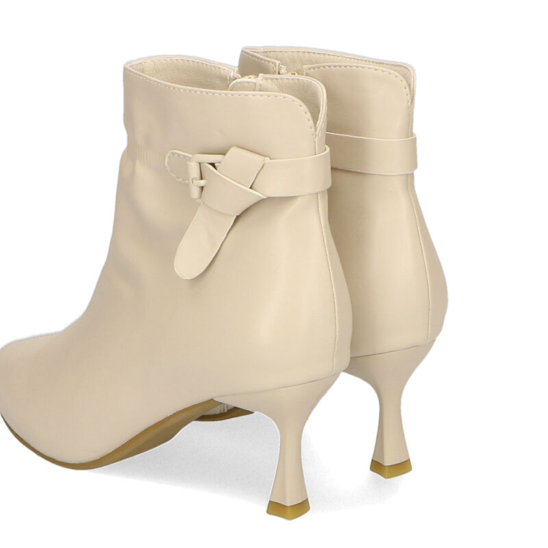 ORiental TRaffic「【EC限定】ソフトレザーサイドリボンブーツ/25403」|ショートブーツ|