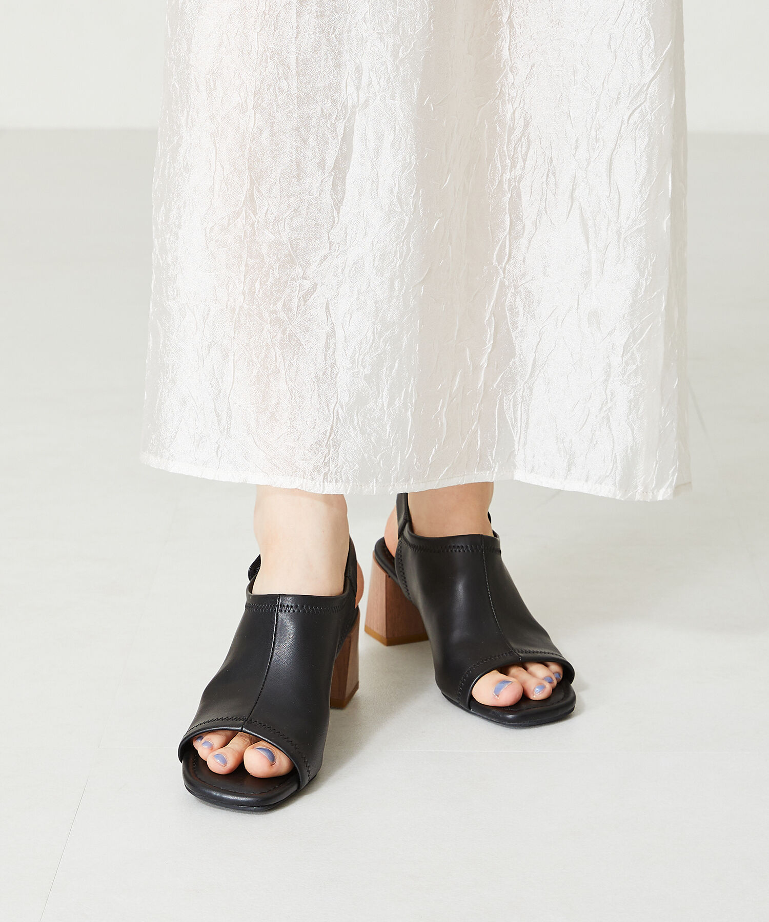 ORiental TRaffic「甲深ソフトレザーサンダル/41203」|サンダル|