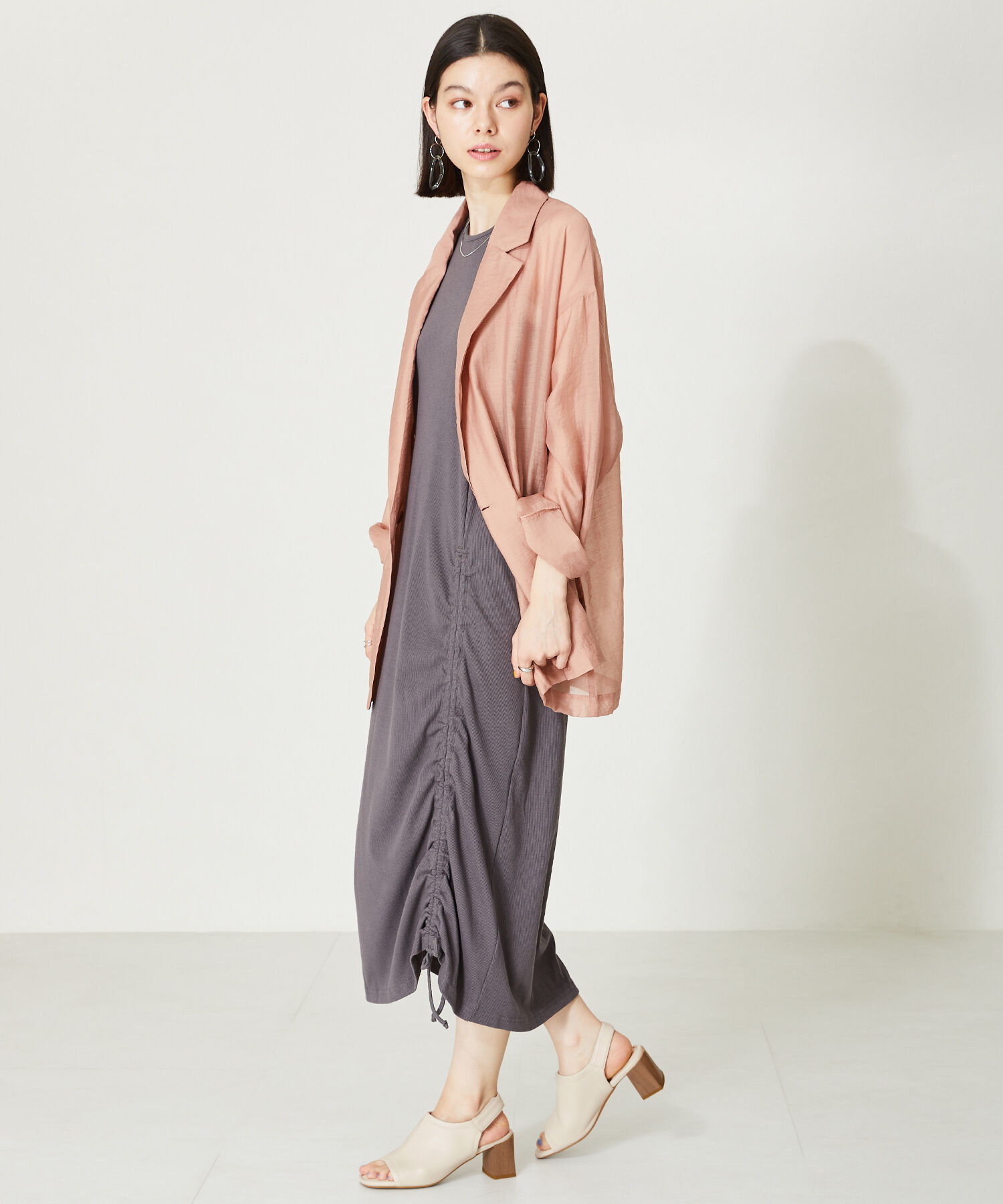 ORiental TRaffic「甲深ソフトレザーサンダル/41203」|サンダル|