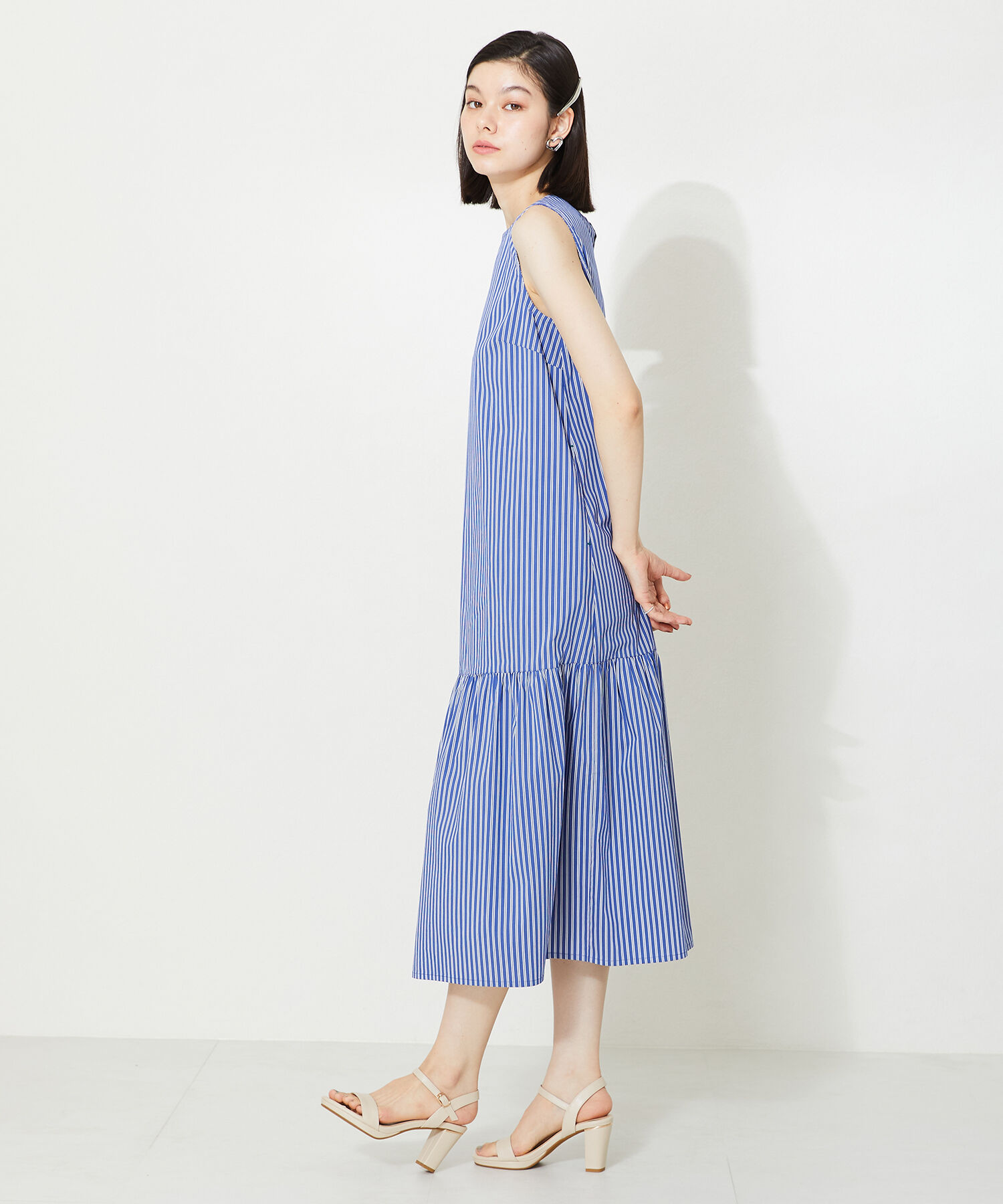 ORiental TRaffic「ラウンドトゥラインヒールサンダル/41234」|サンダル|