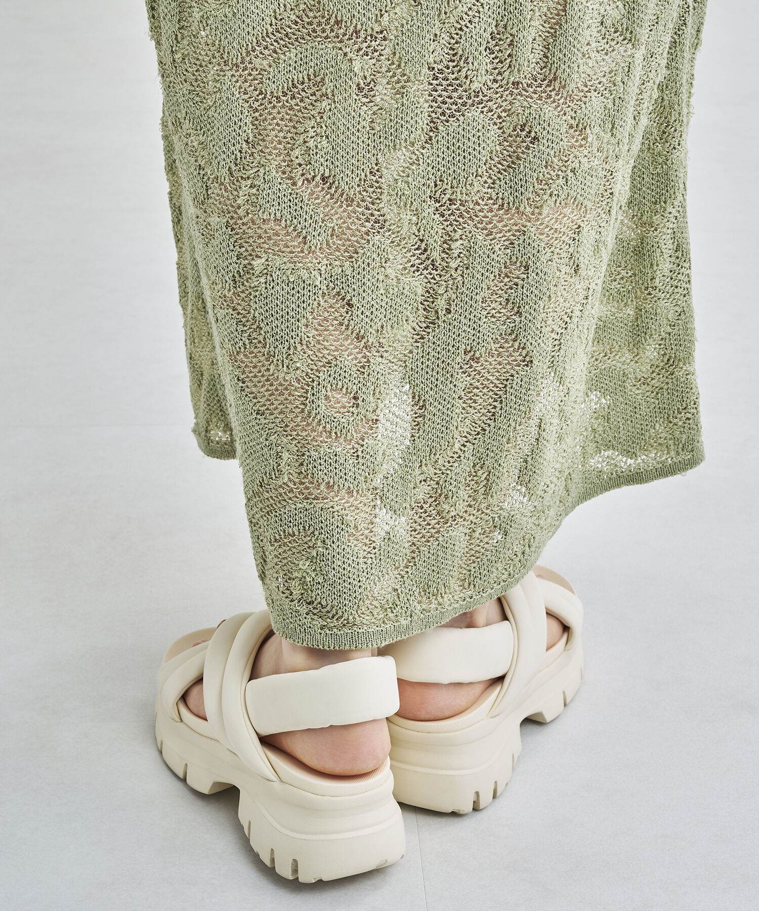 ORiental TRaffic「【WEB限定】クロスベルト厚底サンダル/41243」|サンダル|