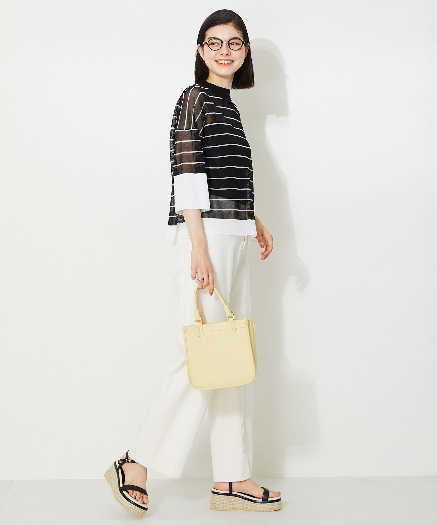 ORiental TRaffic「【BAG】ボックス型ハンドバッグ/BA-227」|ショルダー・メッセンジャー|