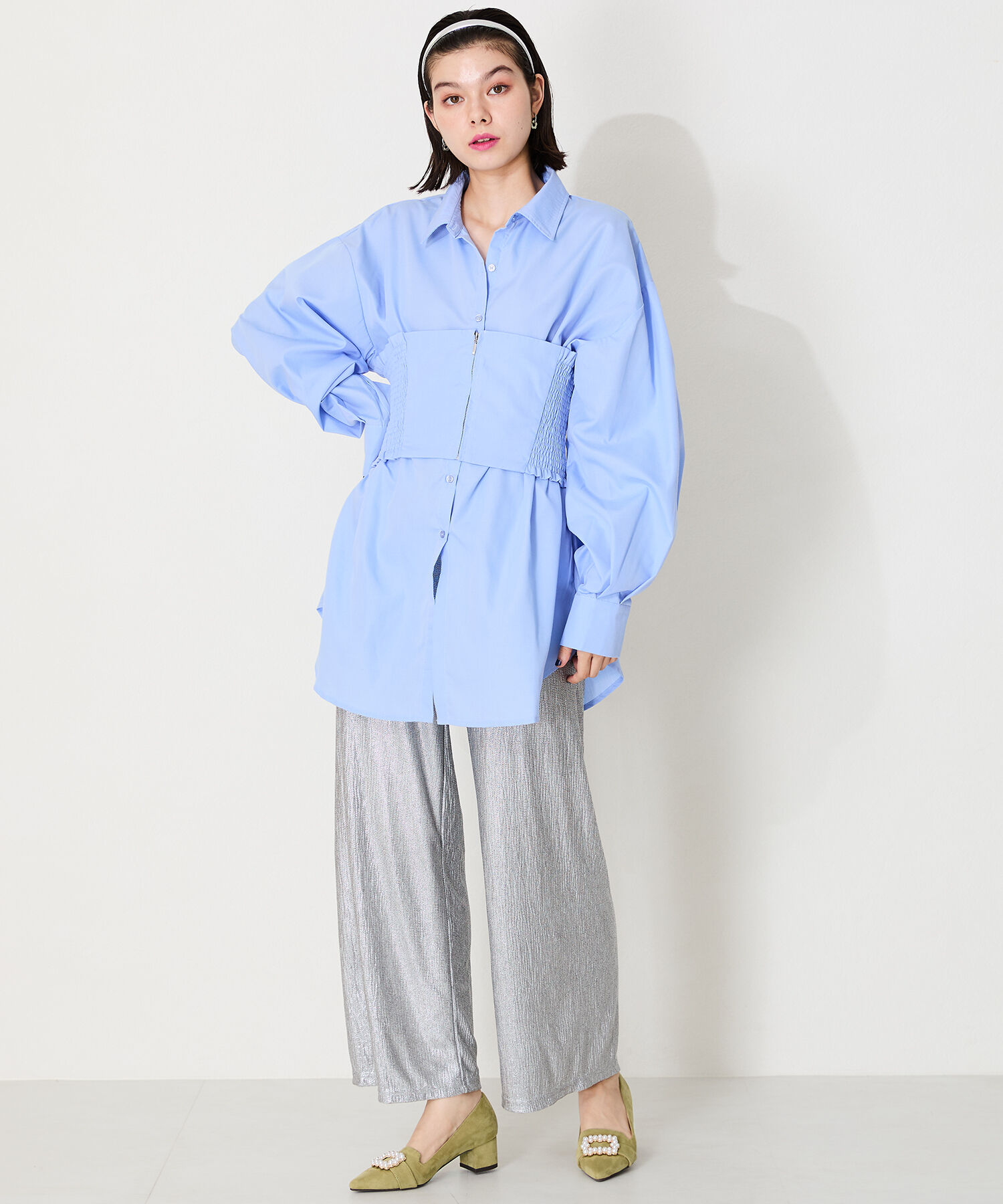 ORiental TRaffic「●2024秋冬新作●パールモチーフヒールオペラパンプス/41312」|パンプス|