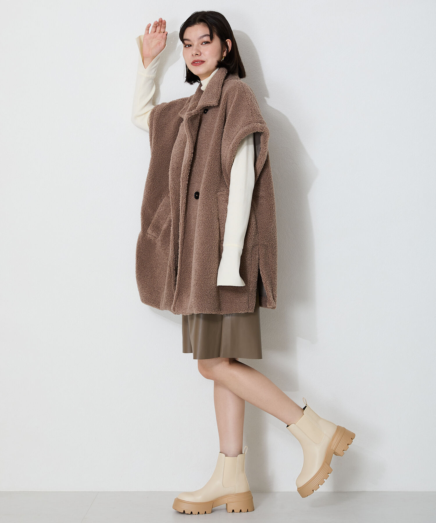 ORiental TRaffic「【EC限定】2024秋冬新作カラーソールショートブーツ/45401」|ショートブーツ|