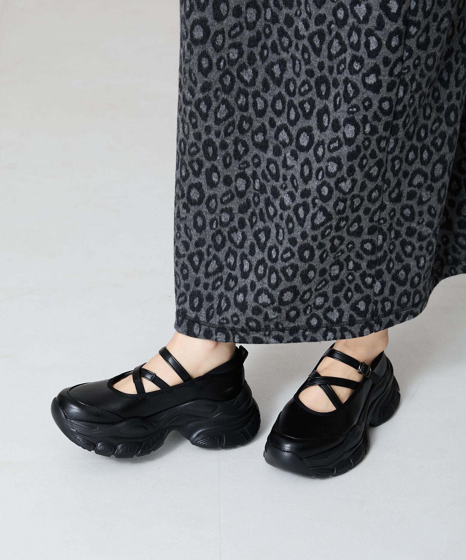 ORiental TRaffic「2024秋冬新作スニーカーソールメリージェーンシューズ/41321」|スニーカー|