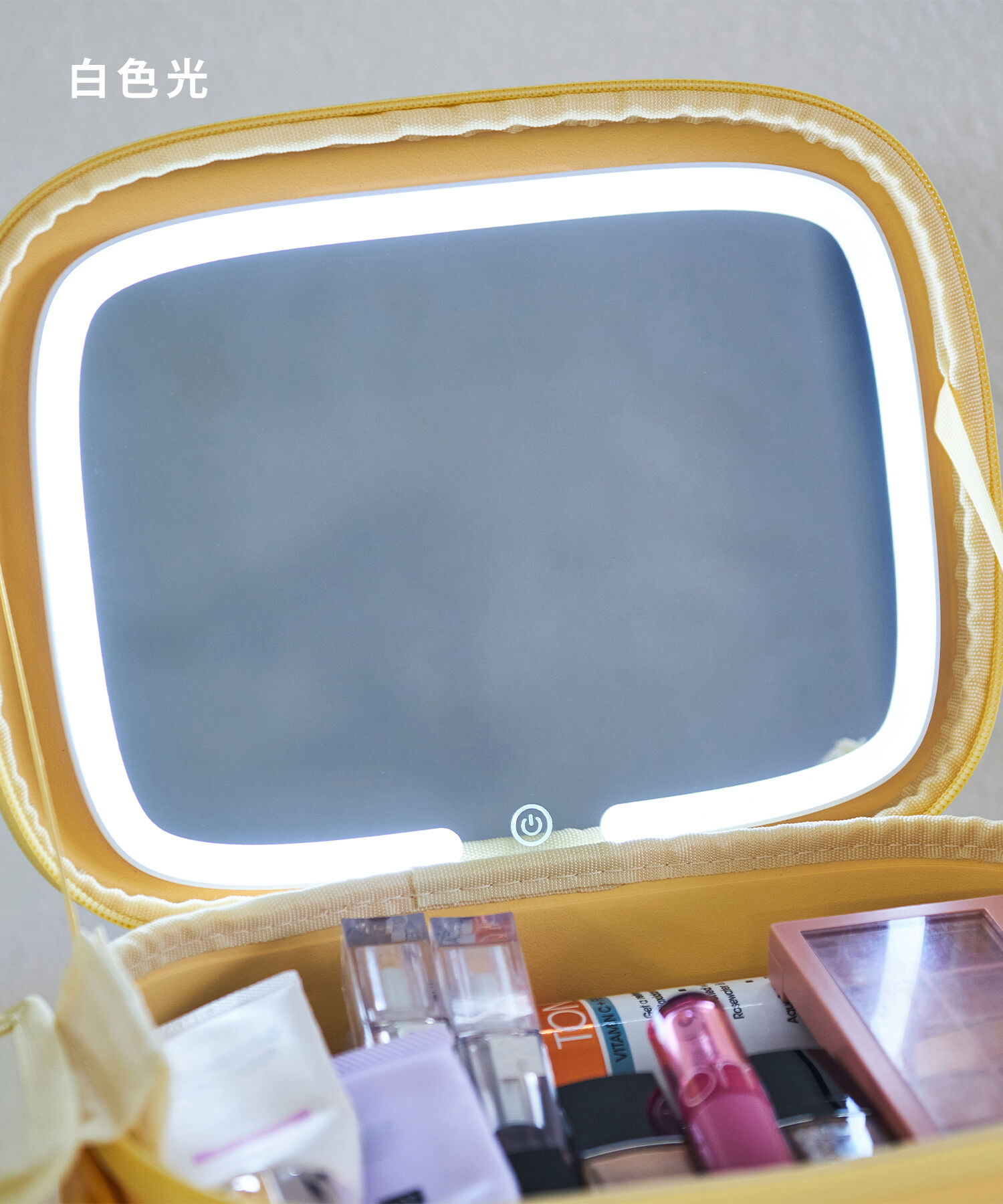 fungoofun「【WEB限定】EVAミラー付きポーチ/G-0024 ポーチ 人気 売れてる トレンド」|ハンドバッグ|