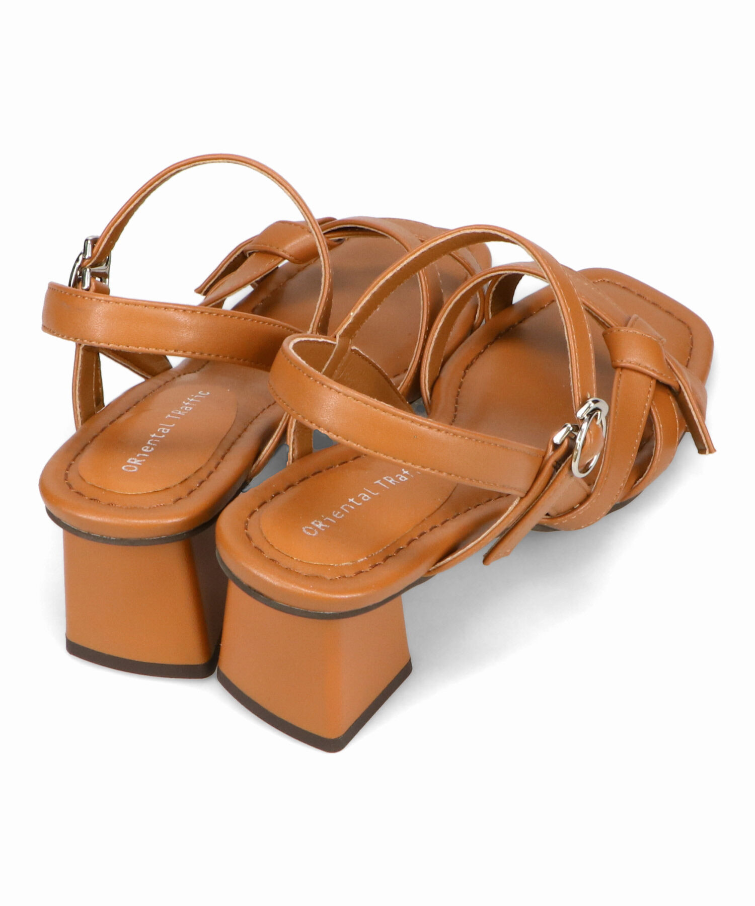 ORiental TRaffic「●2025春夏新作●リボンストラップヒールサンダル/51217 サンダル 人気 売れてる トレンド」|サンダル|