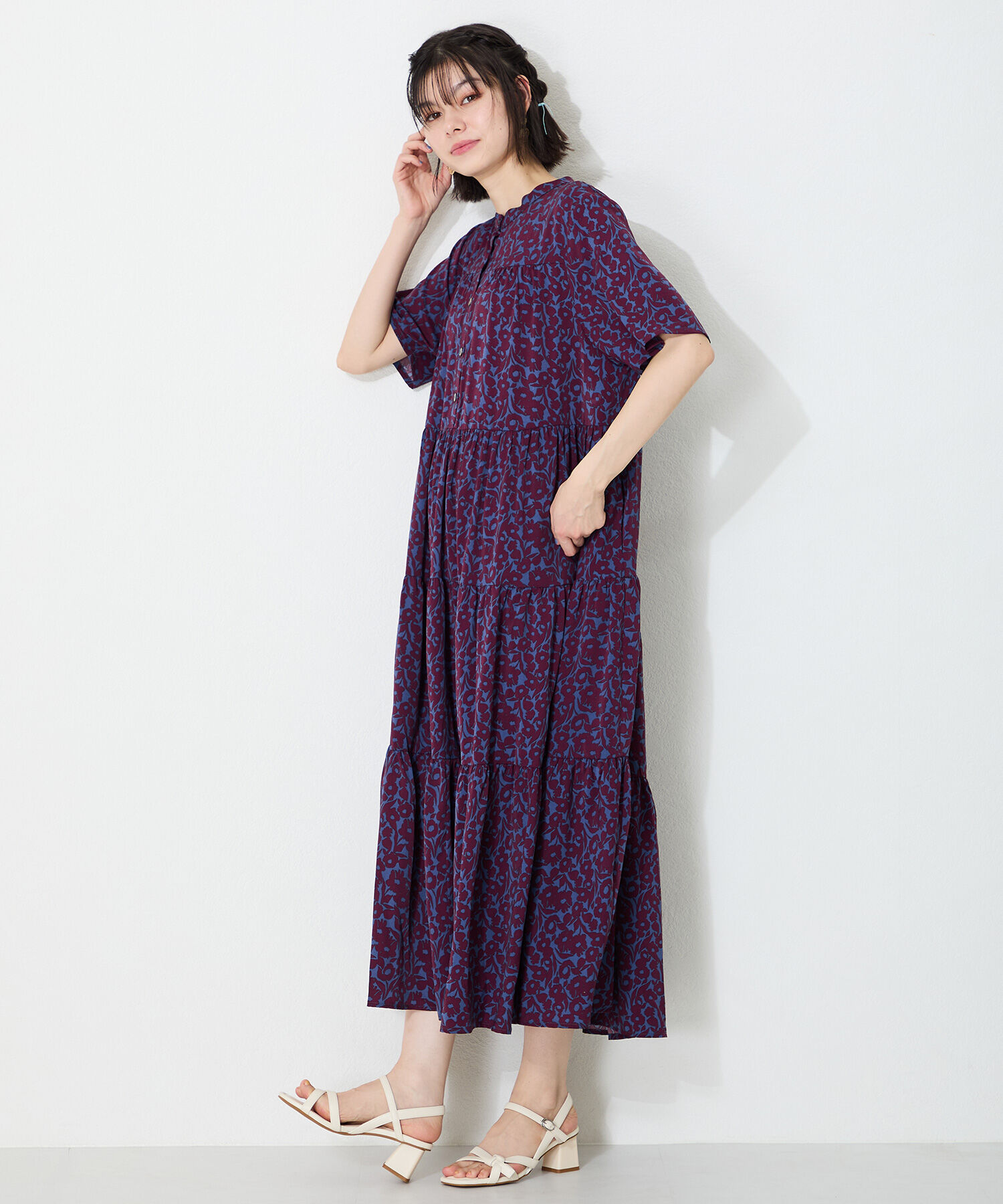 ORiental TRaffic「●2025春夏新作●リボンストラップヒールサンダル/51217 サンダル 人気 売れてる トレンド」|サンダル|