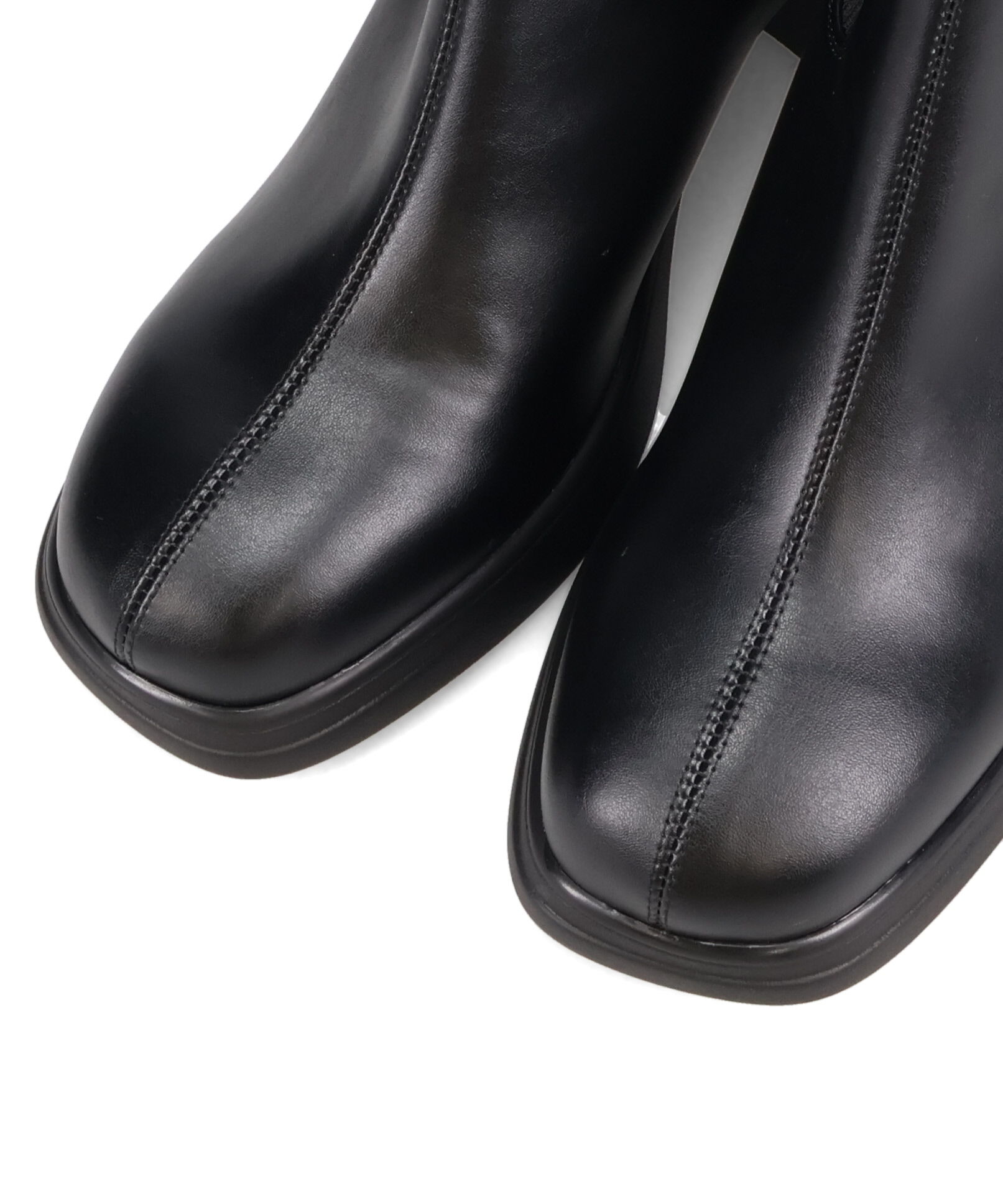 ORiental TRaffic「●2025秋冬新作●ニットドッキングヒールショートブーツ/51407」|ショートブーツ|