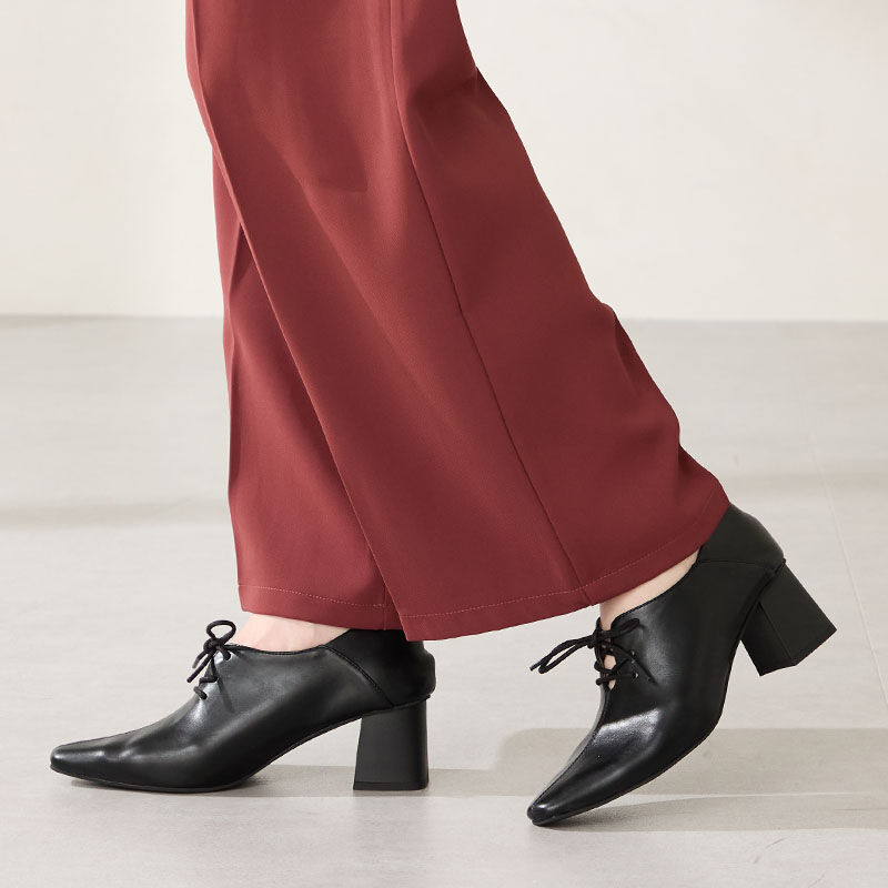 ORiental TRaffic「●2025秋冬新作●レースアップバブーシュパンプス/51322」|パンプス|