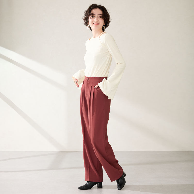 ORiental TRaffic「●2025秋冬新作●レースアップバブーシュパンプス/51322」|パンプス|