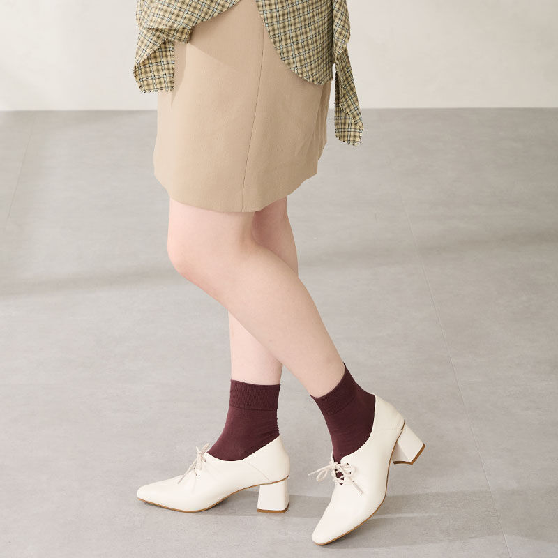 ORiental TRaffic「●2025秋冬新作●レースアップバブーシュパンプス/51322」|パンプス|