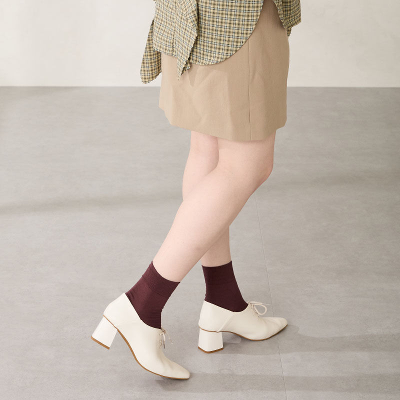 ORiental TRaffic「●2025秋冬新作●レースアップバブーシュパンプス/51322」|パンプス|