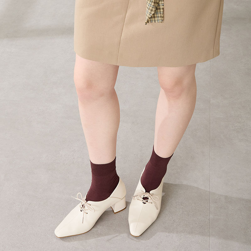 ORiental TRaffic「●2025秋冬新作●レースアップバブーシュパンプス/51322」|パンプス|