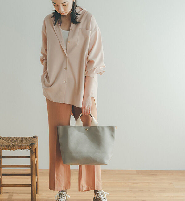 TOPKAPI BREATH「スコッチグレイン ネオレザー A4 トートバッグ プレーン」|トートバッグ|