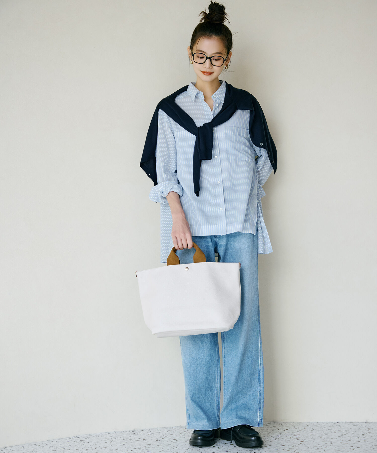 TOPKAPI BREATH「スコッチグレイン ネオレザー A4 トートバッグ プレーン」|トートバッグ|