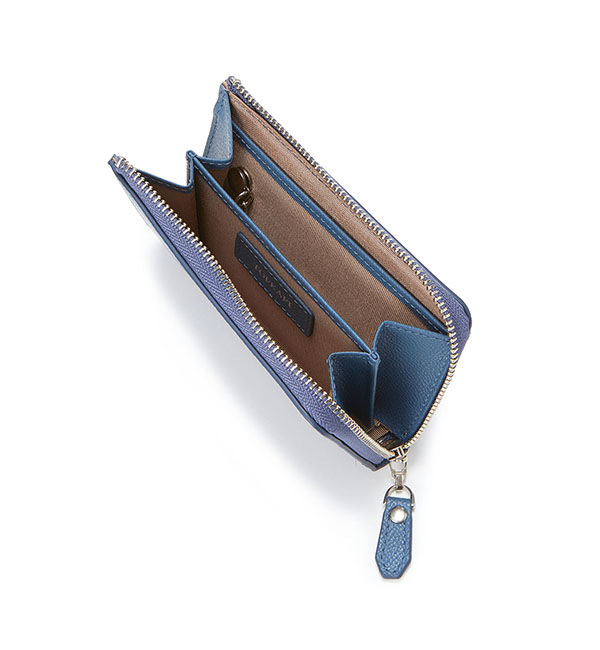 TOPKAPI 「小シボ エンボス レザー キーリング付き マルチケース ETE エテ」|財布|