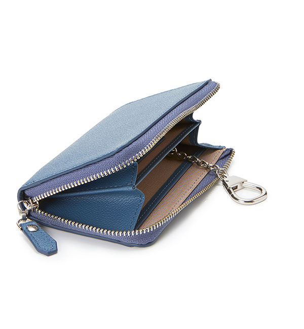 TOPKAPI 「小シボ エンボス レザー キーリング付き マルチケース ETE エテ」|財布|