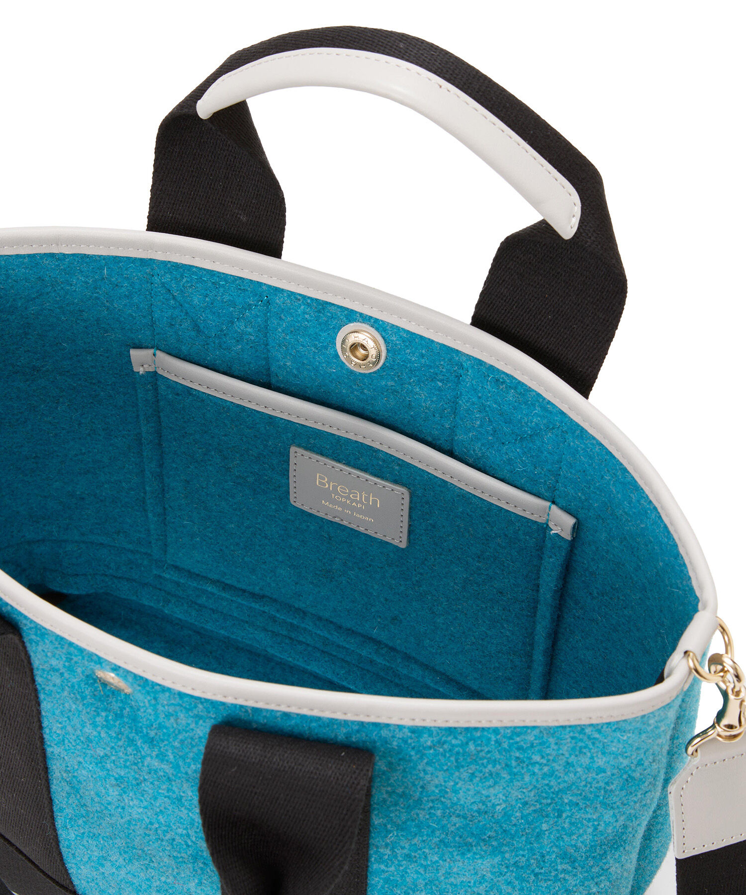 TOPKAPI BREATH「【Breath TOPKAPI】イタリアンフェルト ショルダー付 B5 トートバッグ M」|トートバッグ|