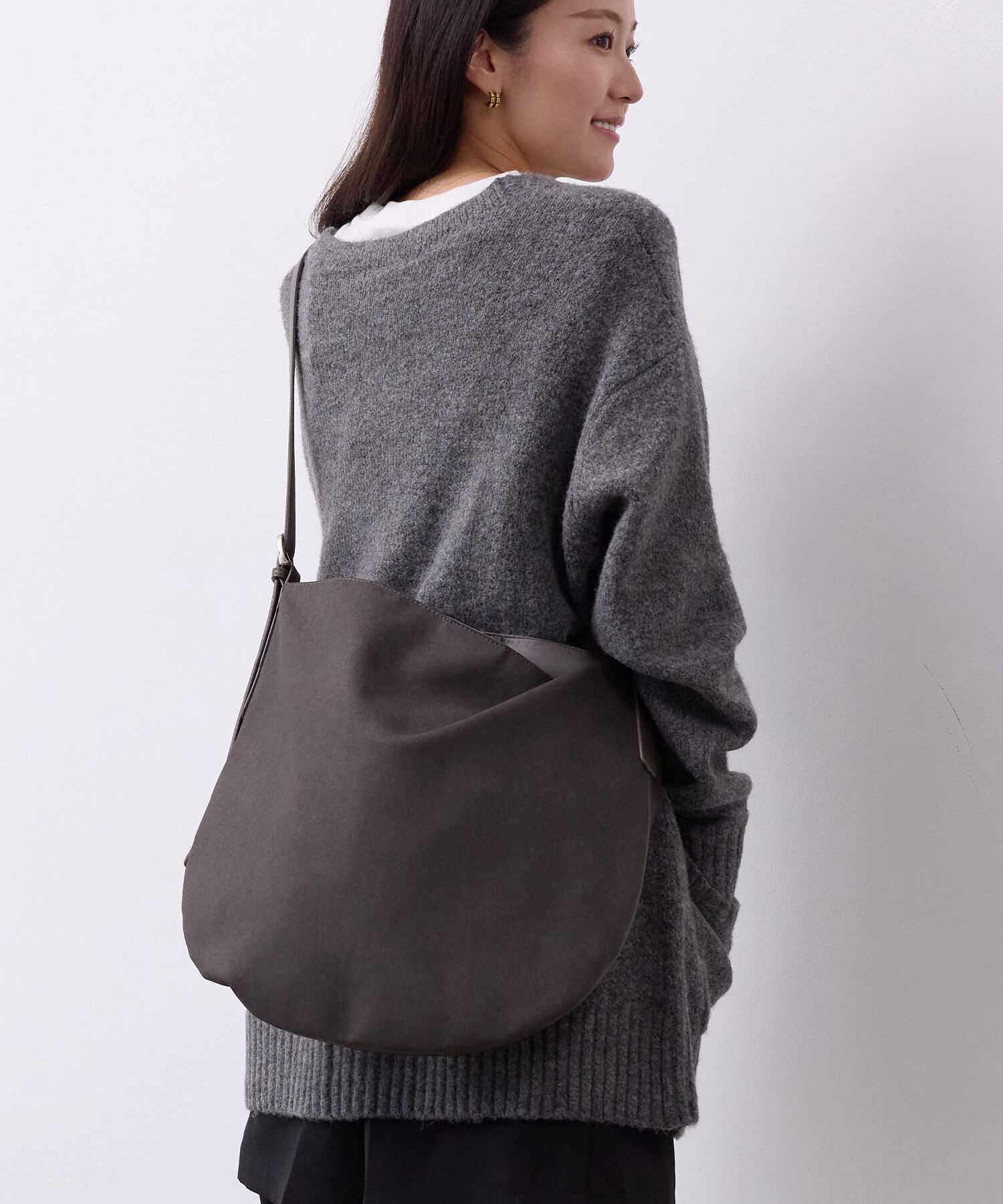 TOPKAPI TREASURE「【TREASURE TOPKAPI】ラウンド ビッグ ショルダーバッグ」|ショルダー・メッセンジャー|