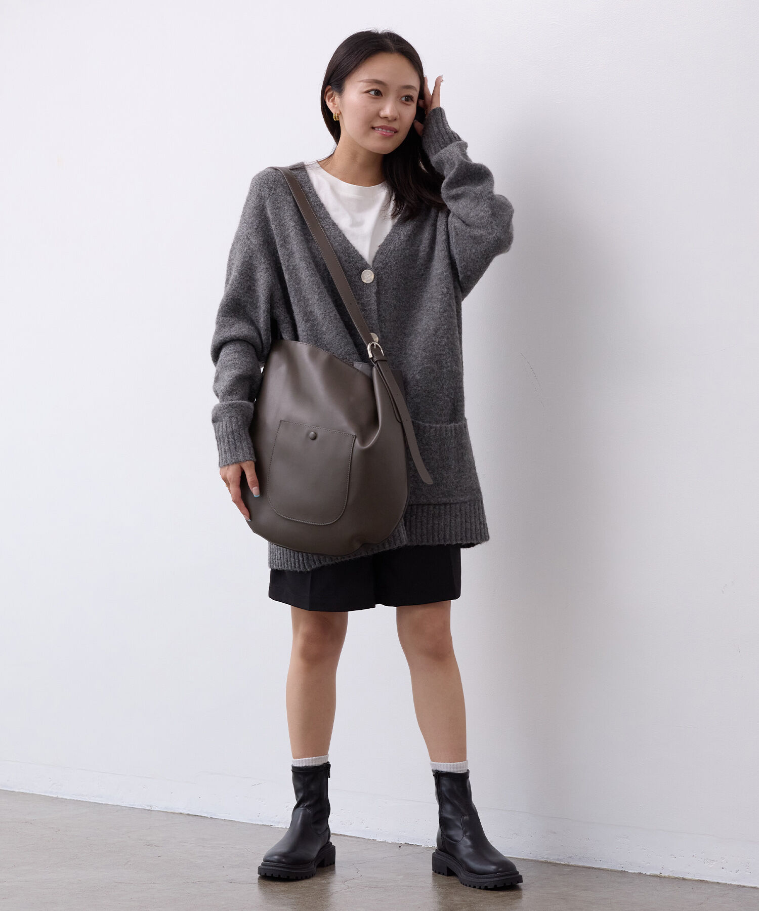 TOPKAPI TREASURE「【TREASURE TOPKAPI】ラウンド ビッグ ショルダーバッグ」|ショルダー・メッセンジャー|