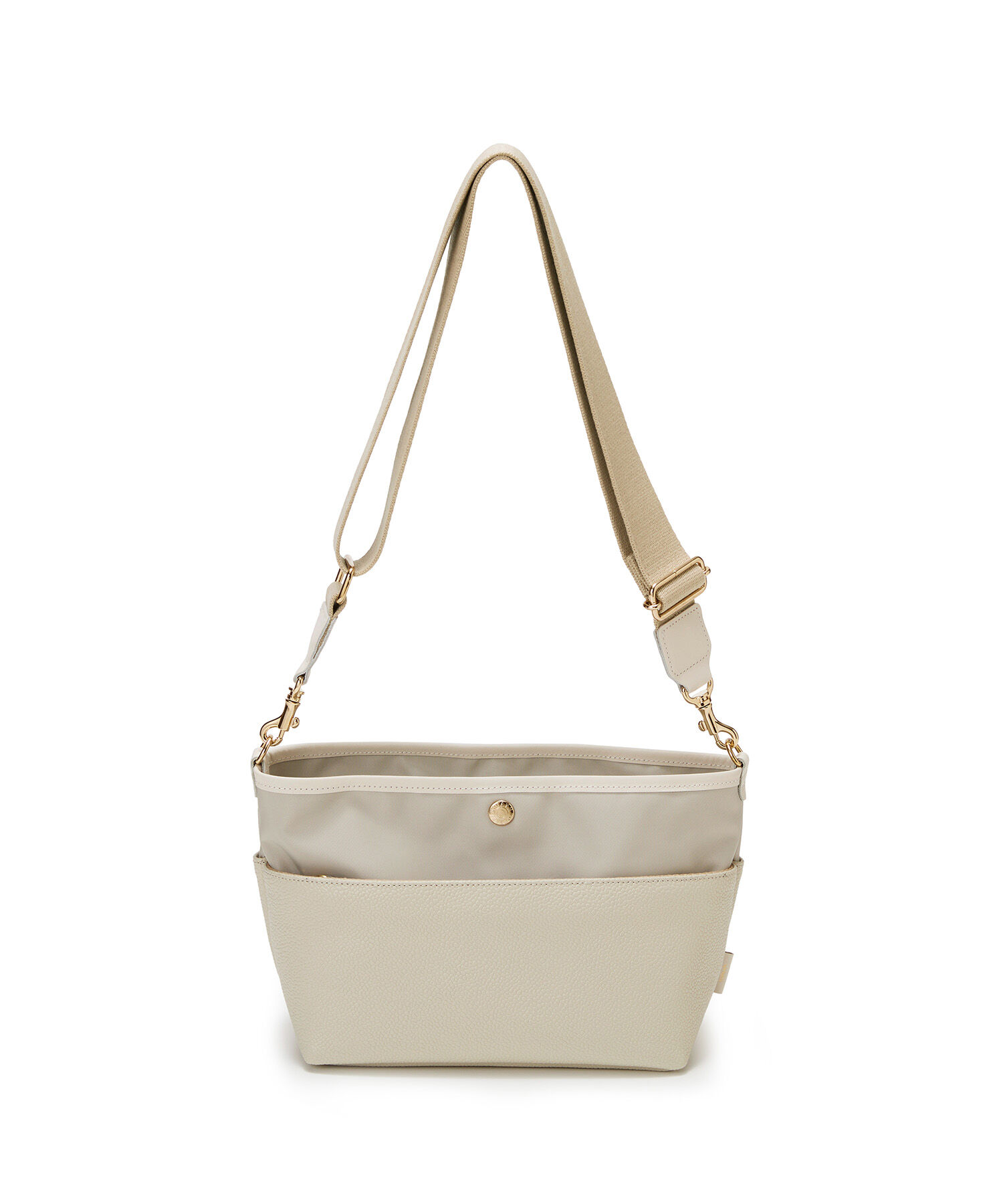 TOPKAPI BREATH「【TOPKAPI &times; 藤本美貴さんコラボ】スコッチグレイン ショルダーバッグ/マザーズバッグ/撥水」|ショルダー・メッセンジャー|サンドグレー