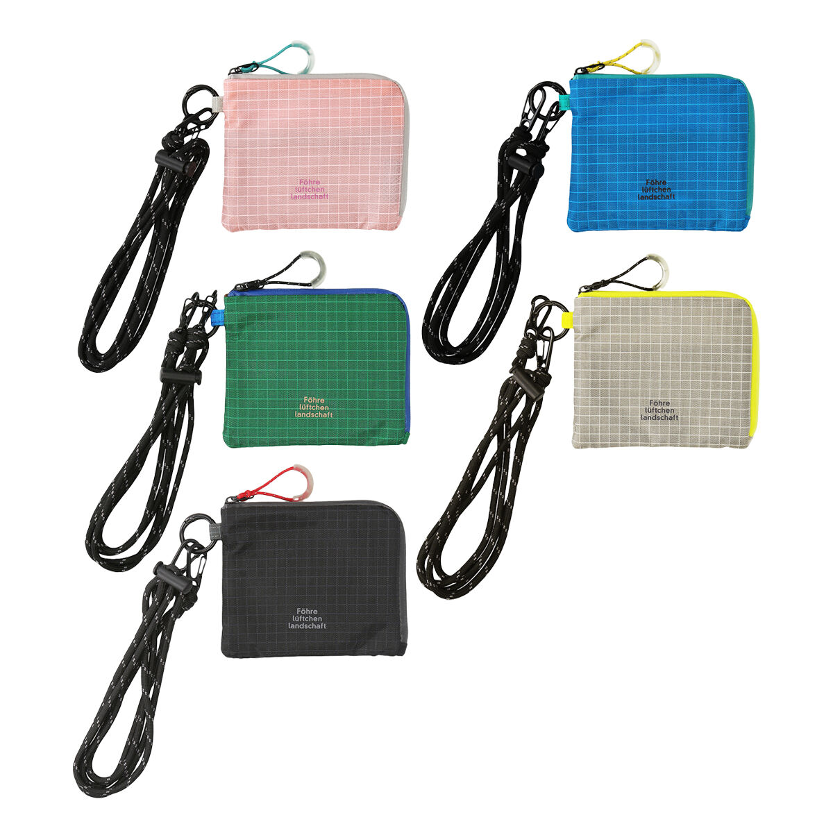 DELFONICS「フェーレ ハーフジップケース」|ストラップ|