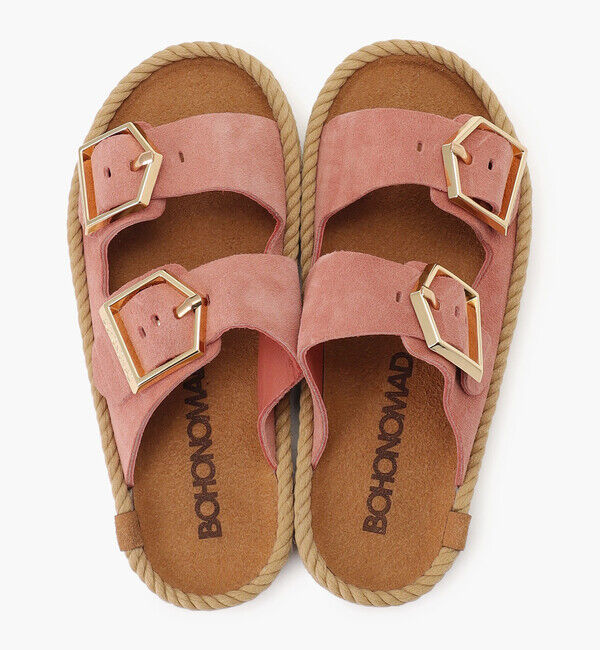 BOHONOMAD「【BOHONOMAD】シドニー/ブラッシュ ベロアレザー/サンダル メンズ レディース」|サンダル|