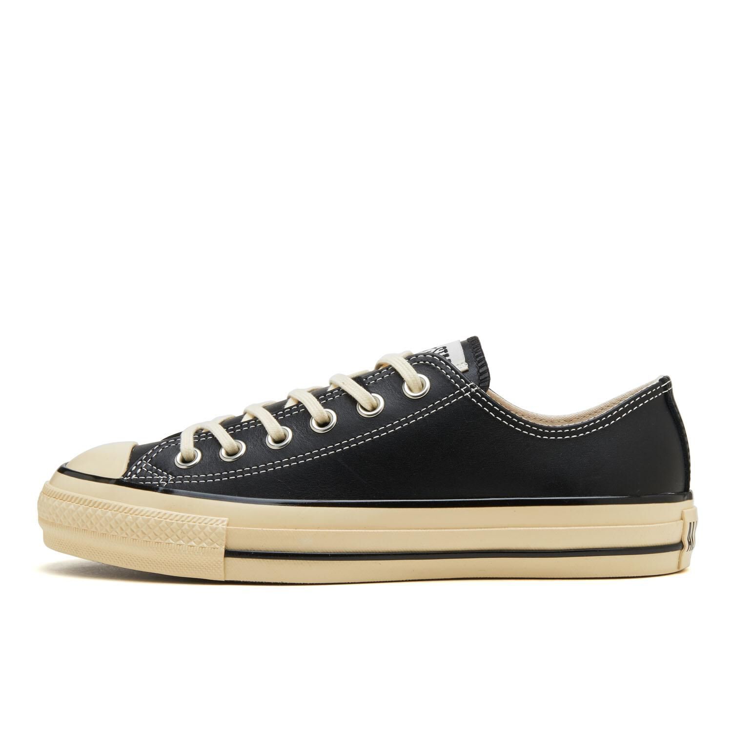 CONVERSE「【CONVERSE】LEATHER AS US OX」|スニーカー|ブラック