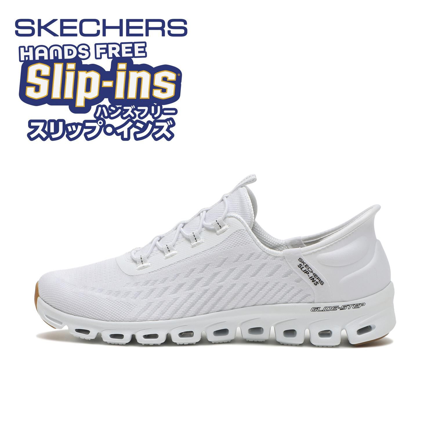 SKECHERS「【SKECHERS】GLIDE-STEP - TRANQUILITY」|スニーカー|ホワイト
