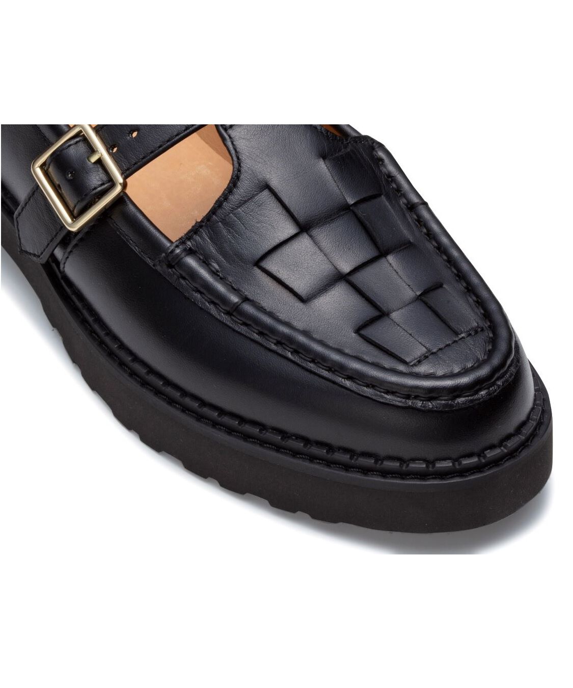 REGAL SHOES「REGAL　Tストラップシューズ【ヒール30mm】　商品コード：F34RAL」|ローファー|