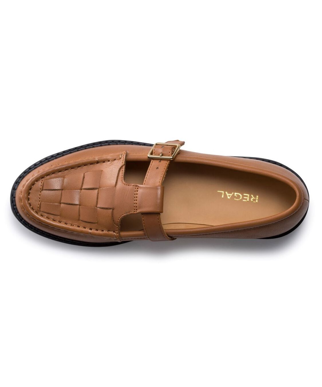 REGAL SHOES「REGAL　Tストラップシューズ【ヒール30mm】　商品コード：F34RAL」|ローファー|