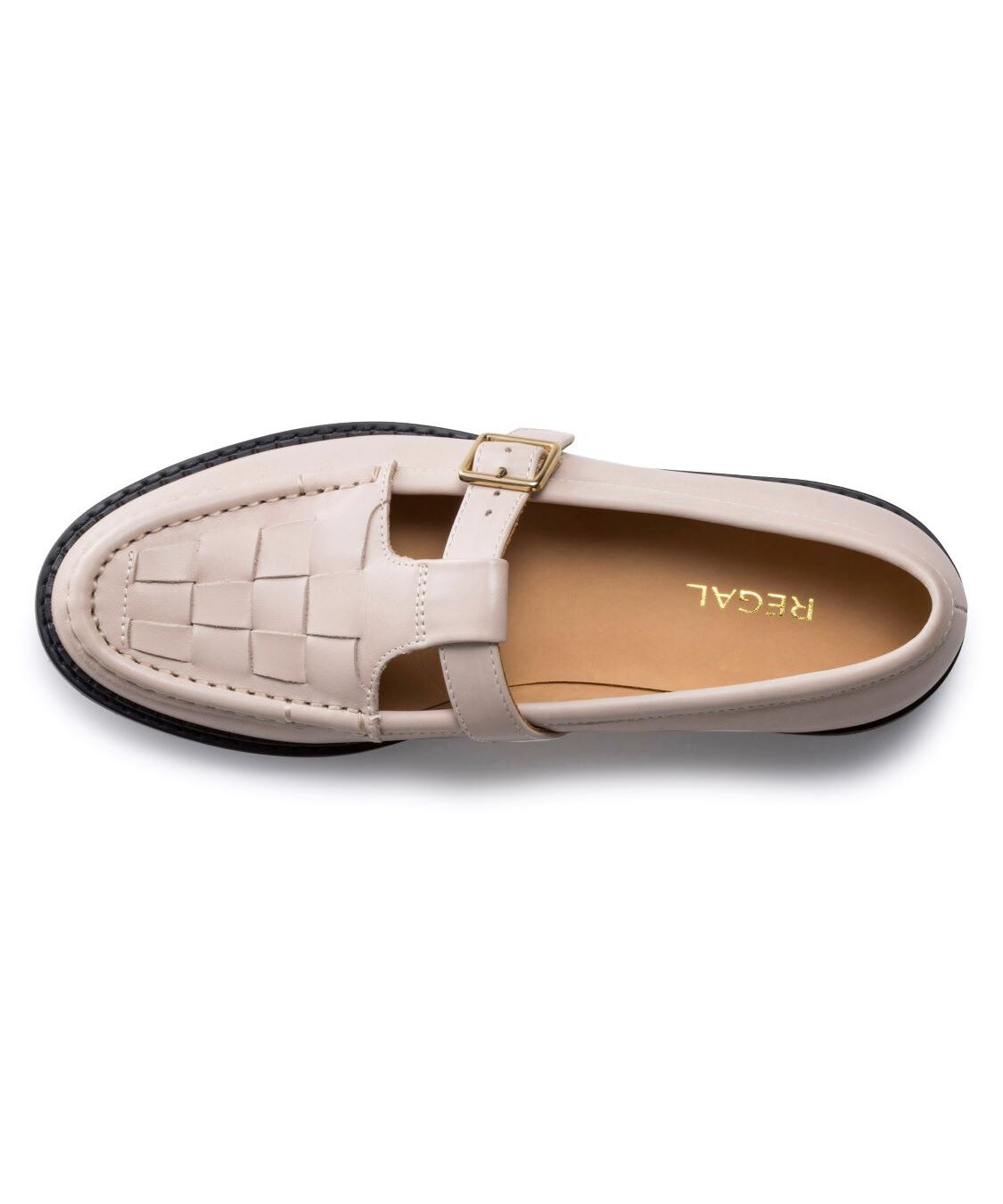 REGAL SHOES「REGAL　Tストラップシューズ【ヒール30mm】　商品コード：F34RAL」|ローファー|