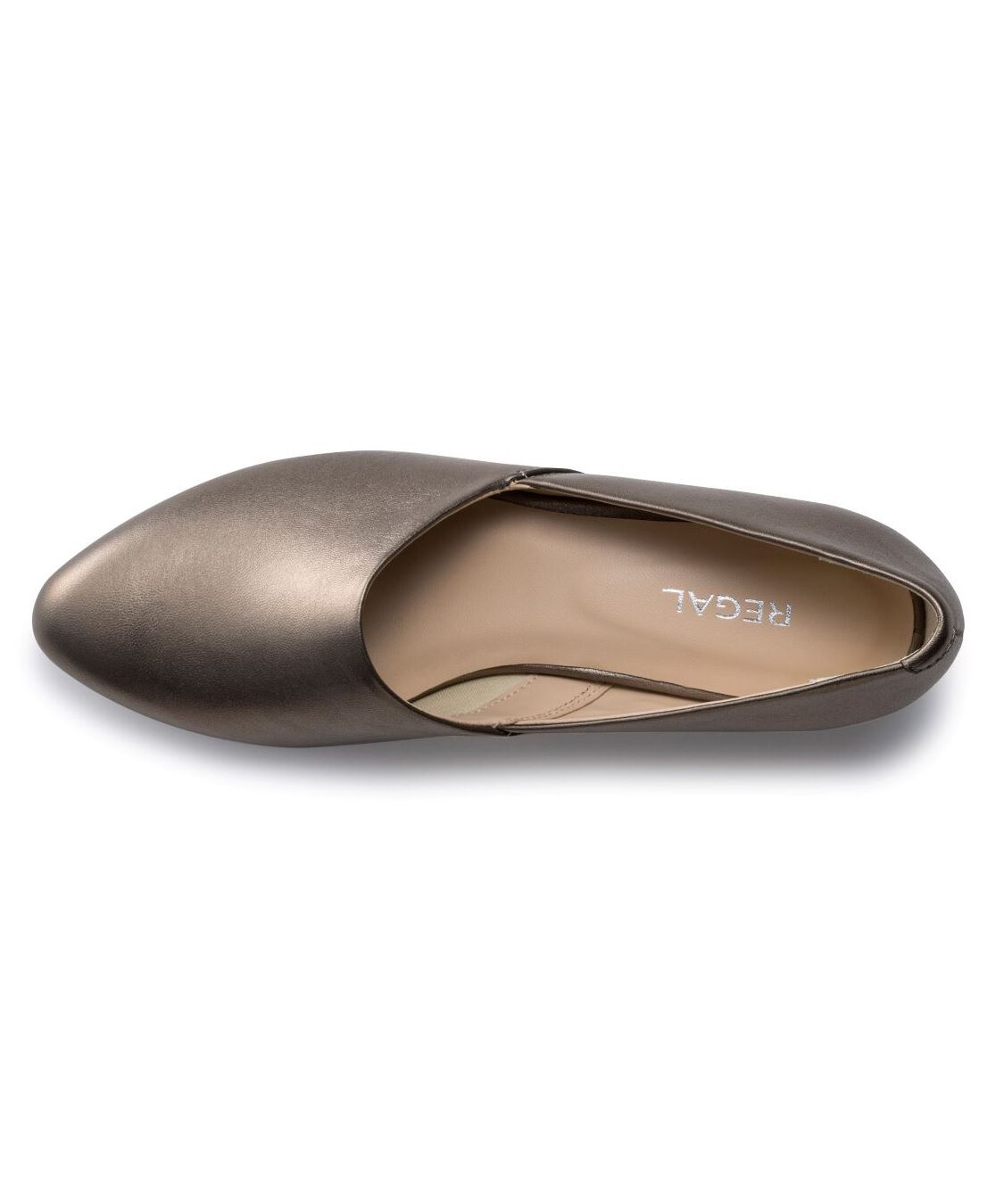 REGAL SHOES「REGAL 甲深フラットシューズ【ヒール20mm】　商品コード：F38RAF」|パンプス|