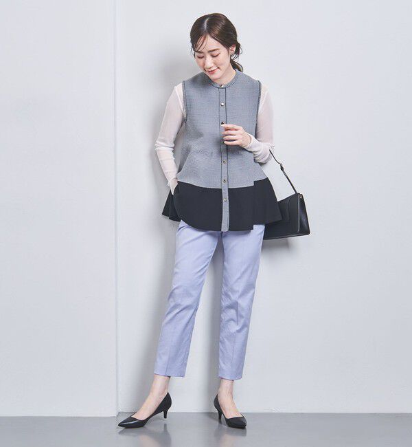 UNITED ARROWS「ポインテッドトゥ ソフト パンプス BLACK」|パンプス|